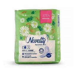 نوار بهداشتی کتانی ضخیم بزرگ روز 8عددی ناولتی